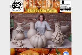 Berkhamsted Art Society is kicking off its 2021/22 programme of talks and events with a Zoom talk with ceramic artist Kate Malone MBE.