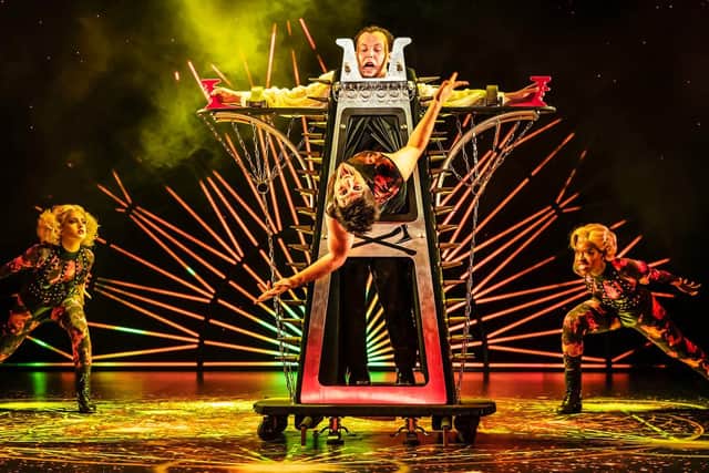 'All manner of other 'magical' sequences take on a downward spiral in a sometimes hilarious fashion' (photo: Pamela Raith Photography)