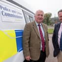 Sir Mike Penning MP and Police and Crime Commissioner David Lloyd. (C) Gene Weatherley