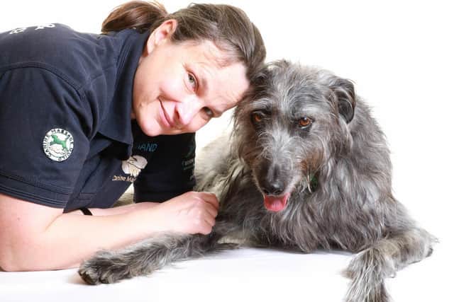 Karen Young from Safe Hands Canine Massage wins Best Businesswomen Awards 2021