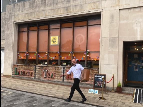 A Vintage Tea Rooms & Community Hub bringing people freedom, support and practical help in a time of need. One person described "The Liberty Tea Rooms and Community Hub in Bank Court as 'really nice and also quirky'.
