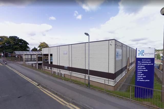 The current leisure centre site