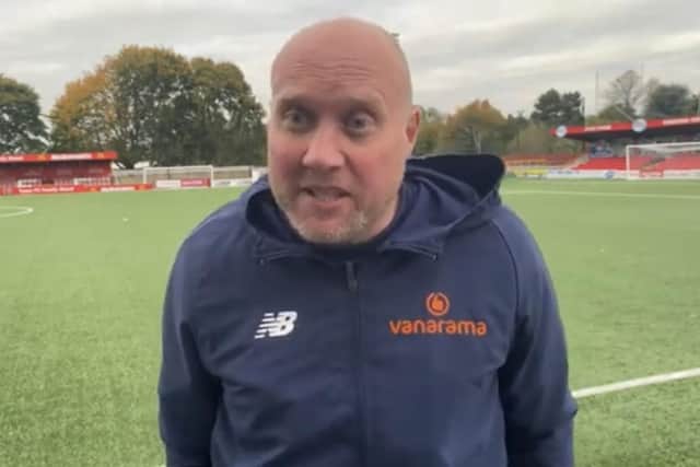 Hemel Hempstead Town manager Mark Jones