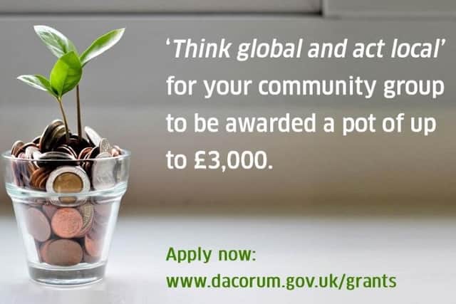 Dacorum groups urged to 'think global and act local'