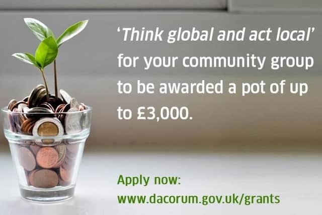 Dacorum groups urged to 'think global and act local'