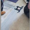 Rachel says she has made complaints to Hightown Housing Association and Barratt homes about her flooring for four years