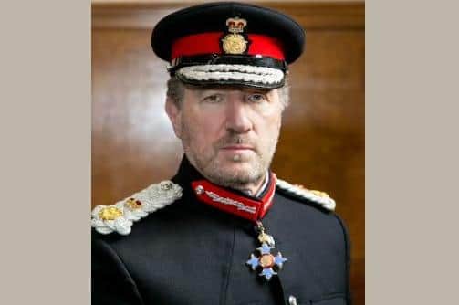 The Lord-Lieutenant of Hertfordshire, Robert Voss CBE CStJ