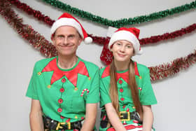 Phil and Evie wrote and recorded the song 'Christmas Crackers' themselves