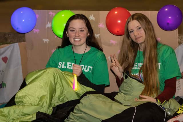 Thousands raised at Sleepout to support young people at risk of homelessness in Hertfordshire