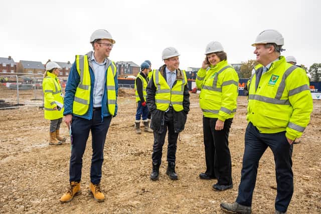 A groundbreaking ceremony has been held for Hightown Housing Association's Heart of Maylands Phase 2 project