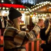 The Christmas in Leicester Square attraction creates a miniature winter wonderland in central London