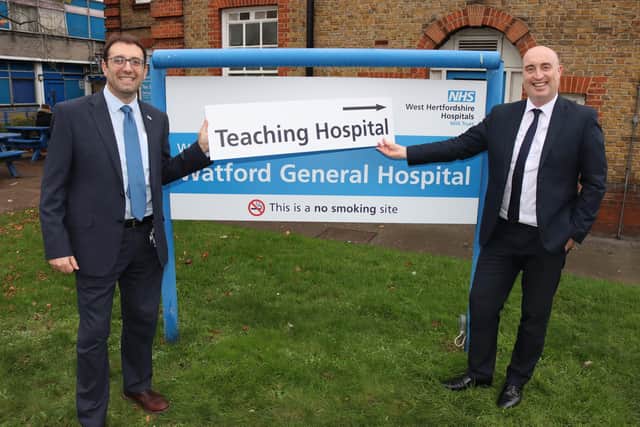 West Hertfordshire Hospitals NHS Trust achieves ‘teaching hospital’ status