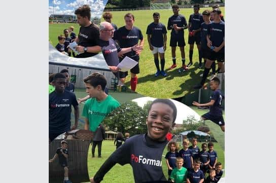 Free football camp at Hemel Hempstead Town Football Club