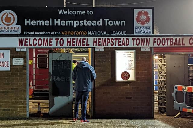 Hemel Hempstead Town beat Berkhamsted at Vauxhall Road