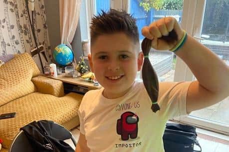 Alfie has raised hundreds for Children with Cancer