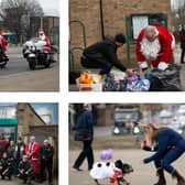 Dacorum Motorcycle Riders delivered presents to Watford Hospital
