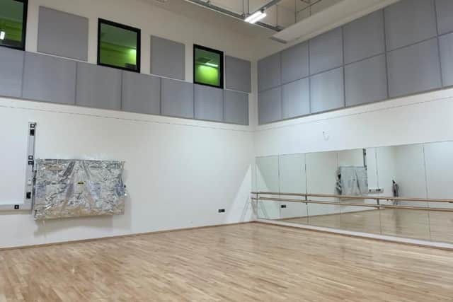 The activity studio is for the school and community