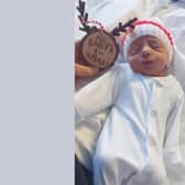 Baby Boy Leronymides was born at 8.20pm to proud mum Kathryn from Hemel Hempstead