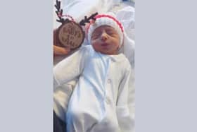 Baby Boy Leronymides was born at 8.20pm to proud mum Kathryn from Hemel Hempstead