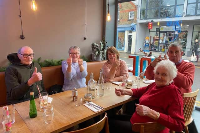 Age UK Dacorum has thanked Berkhamsted Town Council and Here Café for supporting the Community Christmas Brunch