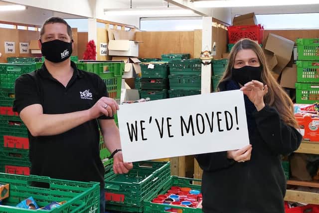 DENS Foodbank in Hemel Hempstead has relocated