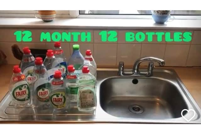 Kelly is supporting the #justonebottle campaign