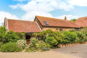 Gubblecote Farm Barn is set in half an acre of beautiful gardens