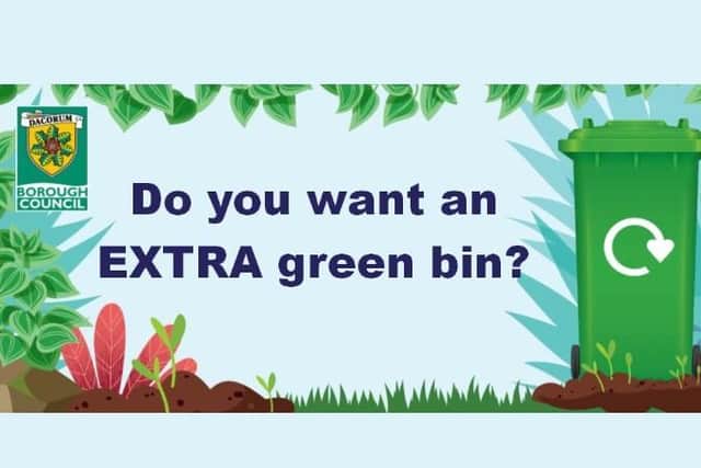 Residents can sign up to Dacorum Borough Council's extra green bin subscription service