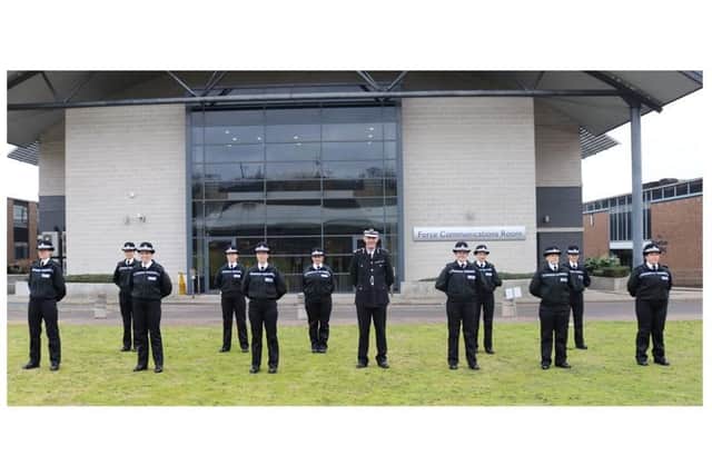A dozen trainee detectives join Hertfordshire’s police family