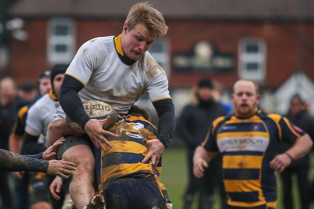 Action from Eastbourne RFC's 27-19 win at Hellingly / Picture: Andy Pelling