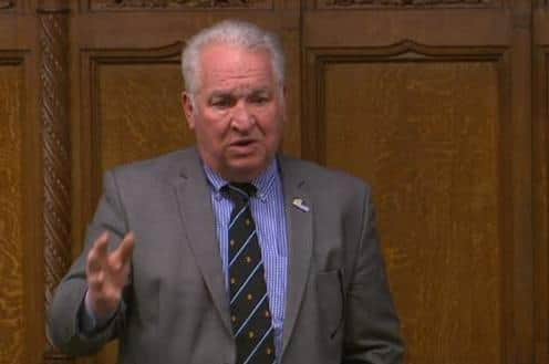 Sir Mike Penning speaking in the debate in the House of Commons, Parliamentlive.tv