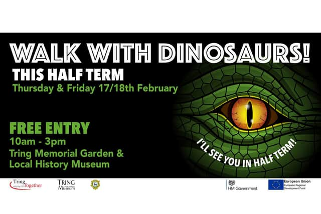 Meet the dinosaurs this spring half term