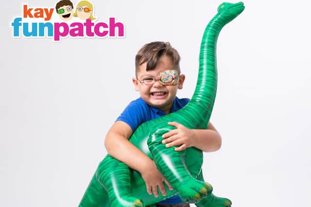 You could win one of two inflatable dinosaurs