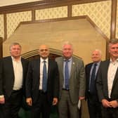 The delegation met with the Health Secretary