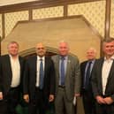 The delegation met with the Health Secretary