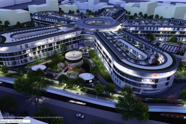 The starfish hospital design