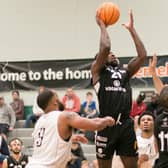 Greg Poleon was in fine form for Hemel Storm again. Picture by Joanne Charles