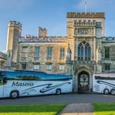 Masons coaches pictured at Ashridge House.