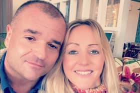 'Man with a van who can' Paul Kenwright with his partner, Angeline Cottrill.