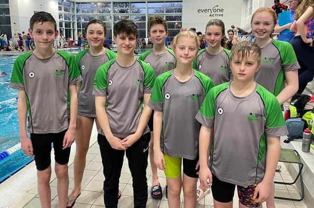 Berkhamsted swimmers at Watford