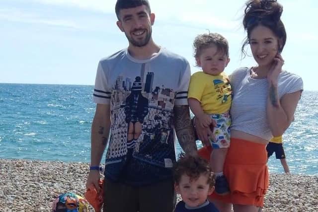 Jack with his family
