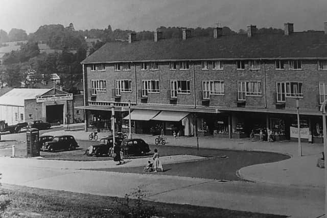 An old photo of the business