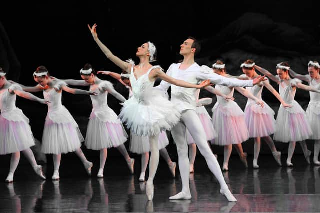 Local youngsters dance with international ballet stars in the English Youth Ballet production