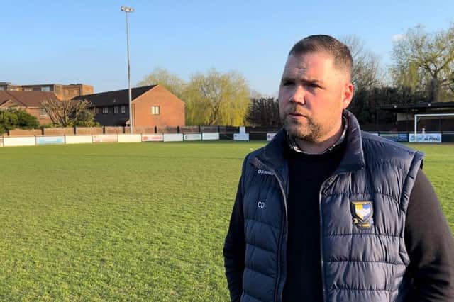 Berkhamsted manager Chris Devane