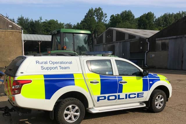 Hertfordshire Police's Rural Operational Support Team is calling on dog owners to ensure their pets are kept under control at all times while out walking