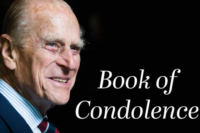 You can pay tribute to Prince Philip by signing our online book of condolence