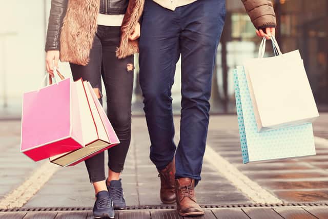 Shopping stock image