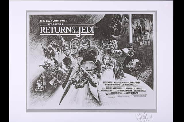 Lot 484 Original Negative with 1 of 1 Proof Print, 2021 from Star Wars: Return Of The Jedi (1983). Est. £200 - £300