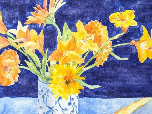 Still Life Dark backdrop by Bernadette Duffy