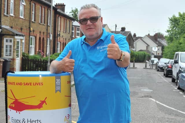 TV star Ray Winstone, the charity’s celebrity patron
